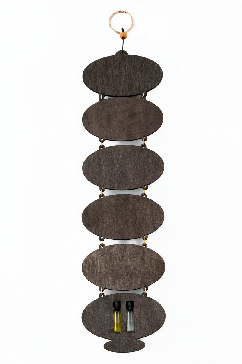 Olive Wood 'God Bless Our Home' Wall Hanging with Holy Water