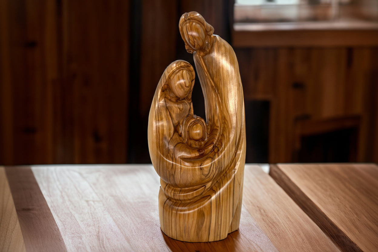 Holy Family Figurine, Home Decor, Gifts for Christmas