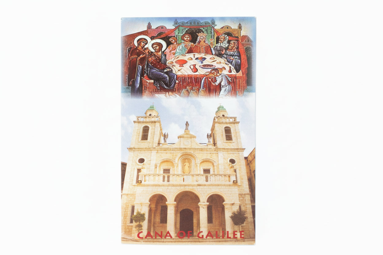 Holy Land Gift Set: Olive Wood Cross, Soil, Water, Oil, Incense