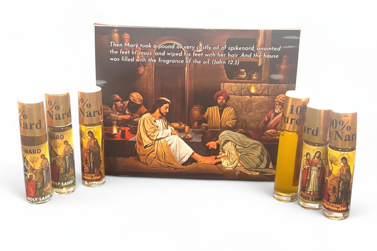 Anointing Nard, Holy Land Jerusalem Anointing Oils, Unique Easter Gift.