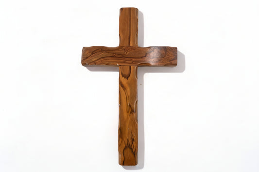 Wooden Wall Hanging Cross Olive wood Cross Christmas Gift or First Communion